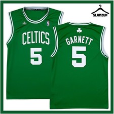 Boston Celtics Basketball Trikot Adidas Medium Away Garnett NBA 2011 2012 W55