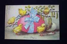 Alte AK Ostern  - Küken mit