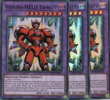 yugioh 3x Visions-HELD Trinity