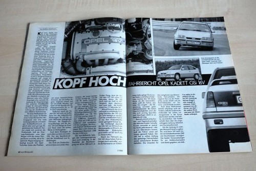 Mot 1988 opel kadett gsi - kadett,
