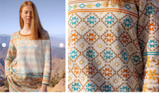 Gudrun Sjöden🍁Herbst🍁Christmas🍁Pullver, Gr.S/M🍁Pulli,NEU 129€🍁Lagenlook