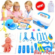 43Stk Arztkoffer Doktor Spielset Rollenspiel Kit Geschenke für Kinder Spielzeug
