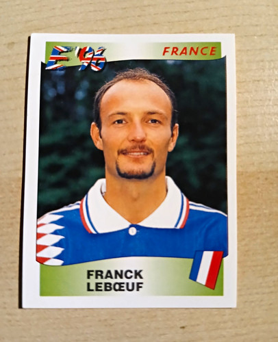 Panini euro 1996 franck - euro,