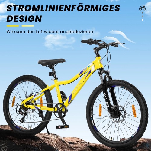 Vankel kinderfahrrad - kinderfahrrad, 24"