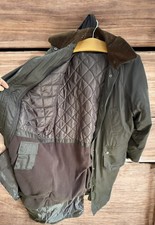 Wachsmantel, wattiert, Regenmantel für kalte Tage