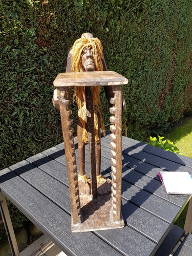 Tiki handgeschnitzte figur 63 - tiki,