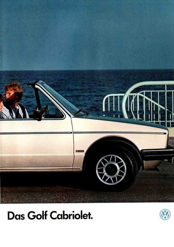 Golf cabriolet cabrio - vw,