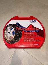 Wie neu - Profi-Schneeketten PEWAG KWB TEMPOMATIC SPECIAL 1240 - Sehr stabil