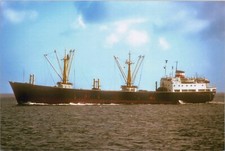 Foto Abzug : Frachter /