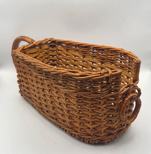 Vintage rattan korb - vintage,