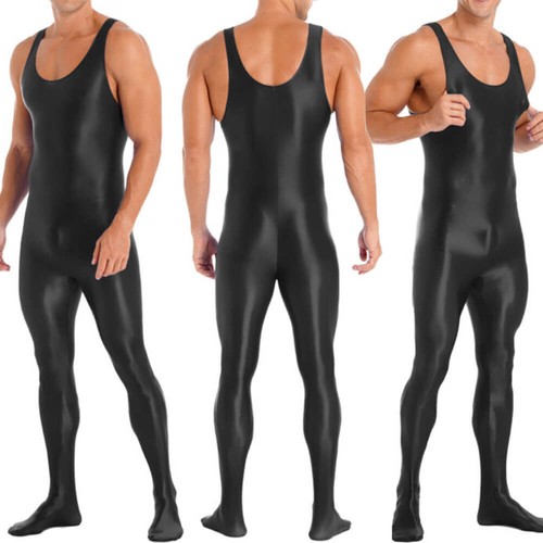 Herren ärmellos satin glanz - herren,