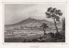 Hersbruck Original Stahlstich Rohbock 1850