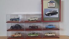 8 DDR Auto Modelle  aus Sammlung: Kollektion 1:43 Atlas Verlag