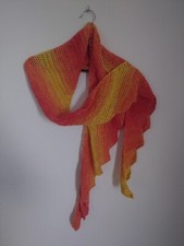 Halstuch Häkeltuch Handarbeit Drachenschwanz