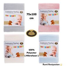 Kinderdecke Babydecke CASHMERE