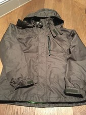 TCM Tchibo ~ kuschelige 3-1 Funktionsjacke Jacke oliv Gr. 134/140 NEUw