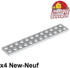 LEGO 4x Platte 2x12 12x2 Weiß/White 2445 Neu
