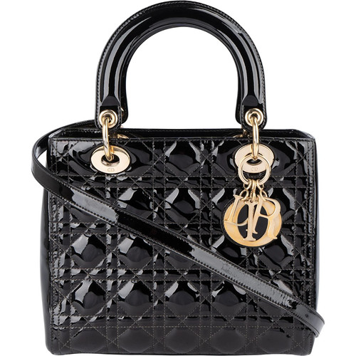 Christian dior quilted - quilted, patent