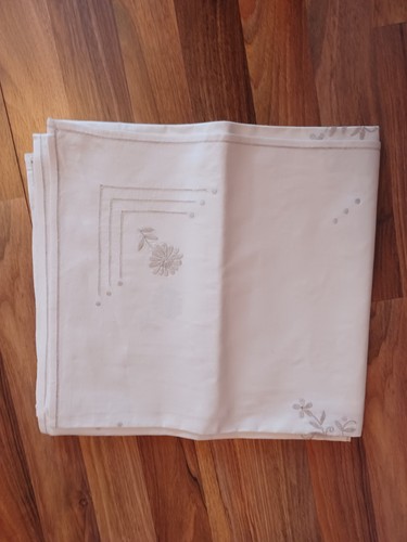 Tischdecke tafeldecke creme - tischdecke,