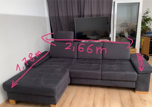 Sehr gut erhaltenes sofa mit - sehr,