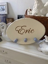 Shabby Vintage Massiv Holz Kinder Garderobe Halen Kinderzimmer Deko Creme Eric