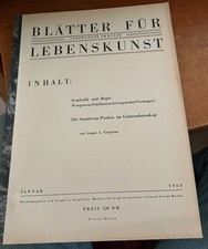 Blätter für angewandte