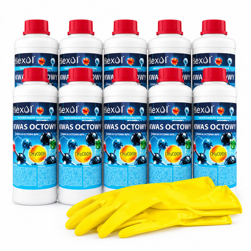 Essigsaeure 10x1l essenz - 10x1l, 80%
