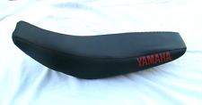 Yamaha WR 125R+WR125X Sitzbankbezug Carbon-Leder Supermoto/Enduro Rot!