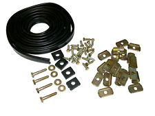 VW Käfer Chassisdichtung Satz mit Schrauben und Platten Anbausatz Chassis NEU