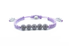 GAGA MILANO Metallarmband Strass und Sagola lila NEU!