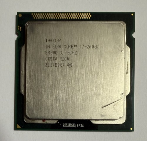 Intel core 2600k 40ghz - intel, 3.40ghz