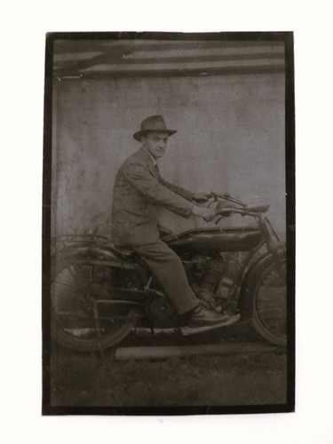 Mann auf motorrad - mann,