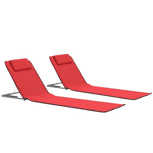 Strandliege strandmatte - 2x,