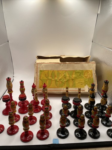 Vintage russisches matroschka - vintage,