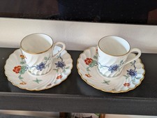 2 x Haviland Limoges Mokka