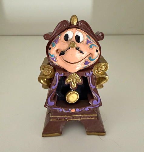 Jim shore disney cogsworth - disney,