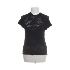 Zara, T-shirt, Größe: XL, Schwarz, Polyamid/Viskose, Damen #xCy