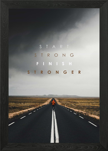 Finish stark gerahmtes - stark,