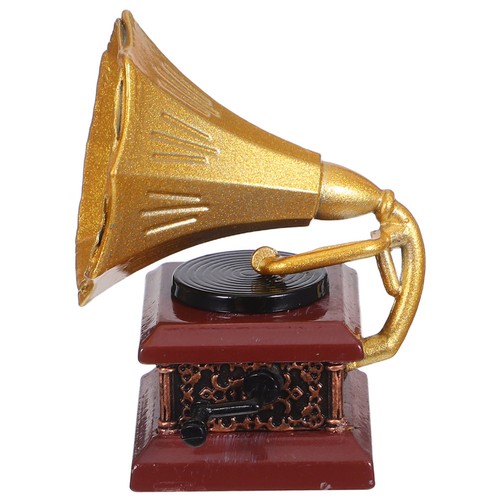 Plattenspieler figurine retro - plattenspieler, figurine: