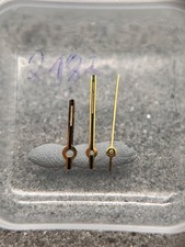 #1662 ORIGINAL BULOVA ZEIGER HANDSET GOLD ACCUTRON 2182 DAY DATE STIMMGABEL