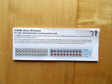 SCHUBI abaco 20 tricolor - Bedienungsanleitung