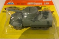 Tintoys Die-Cast Armoured Car M8 US Army WT-402 ca. 1:87 Modellbau Metal NEU 