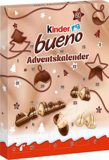 Kinder Bueno Adventskalender 2025 Schokolade Mini Eier 181g Weihnachten
