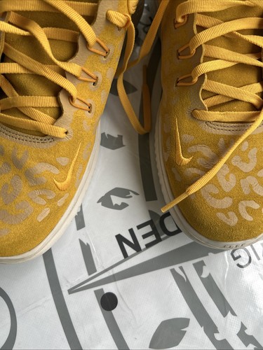 Nike sneaker gelb - sneaker, /leoprint
