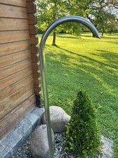 Brunnen-Einlauf aus Edelstahl 22mm, 120cm ,Wasserspeier,Wasserhahn,Zierbrunnen