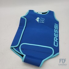 Cressi Infant Baby Warmer - Kinder Neopren Schwimmanzug, Blau, 18/24... DG002018