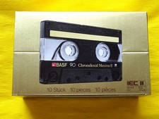 10x BASF Chromdioxid Maxima II