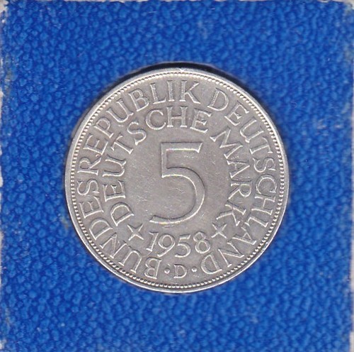 Silberadler 1958 d sehr - d,
