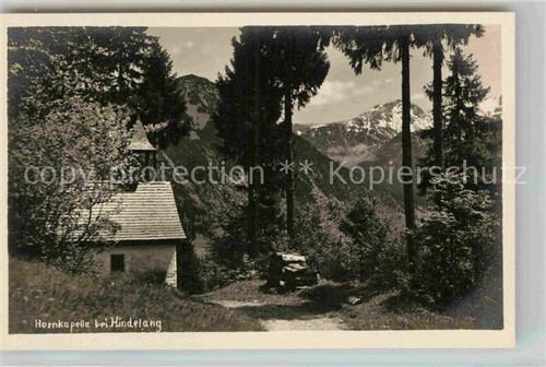 Hindelang hornkapelle - hindelang,