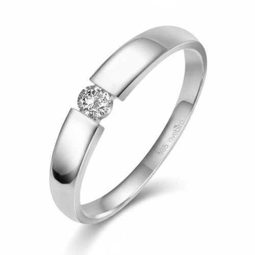 Spannring brillant 10ct - spannring,